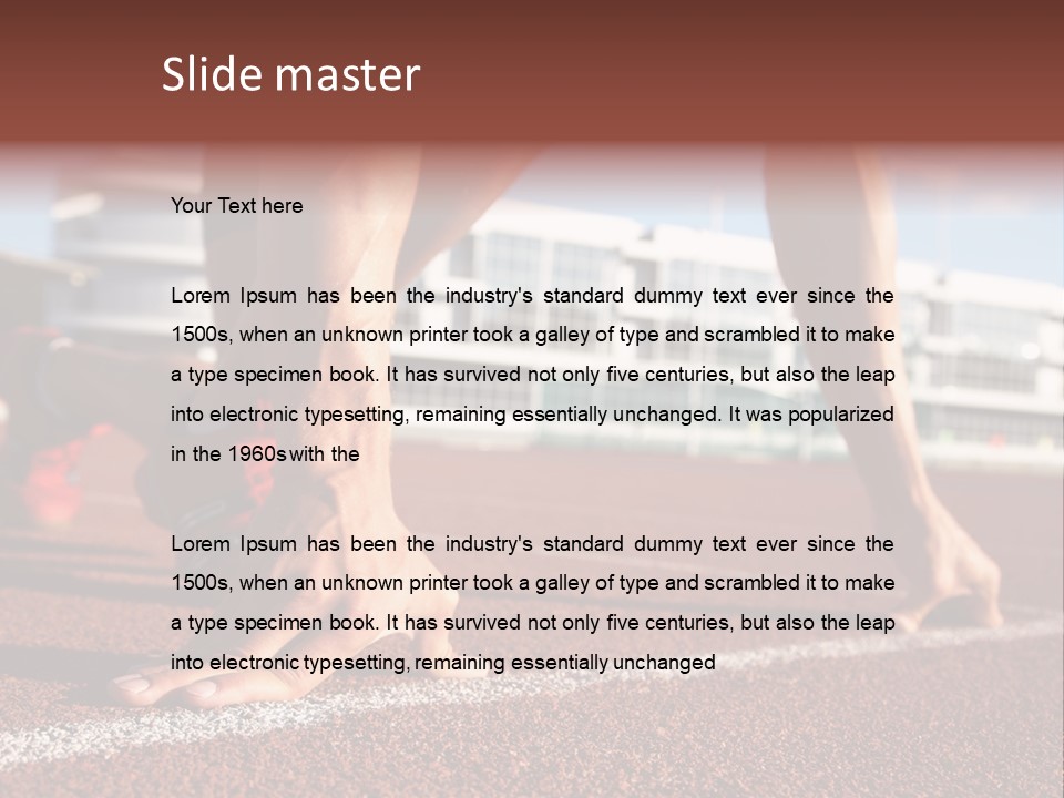 Summer Handsome People PowerPoint Template