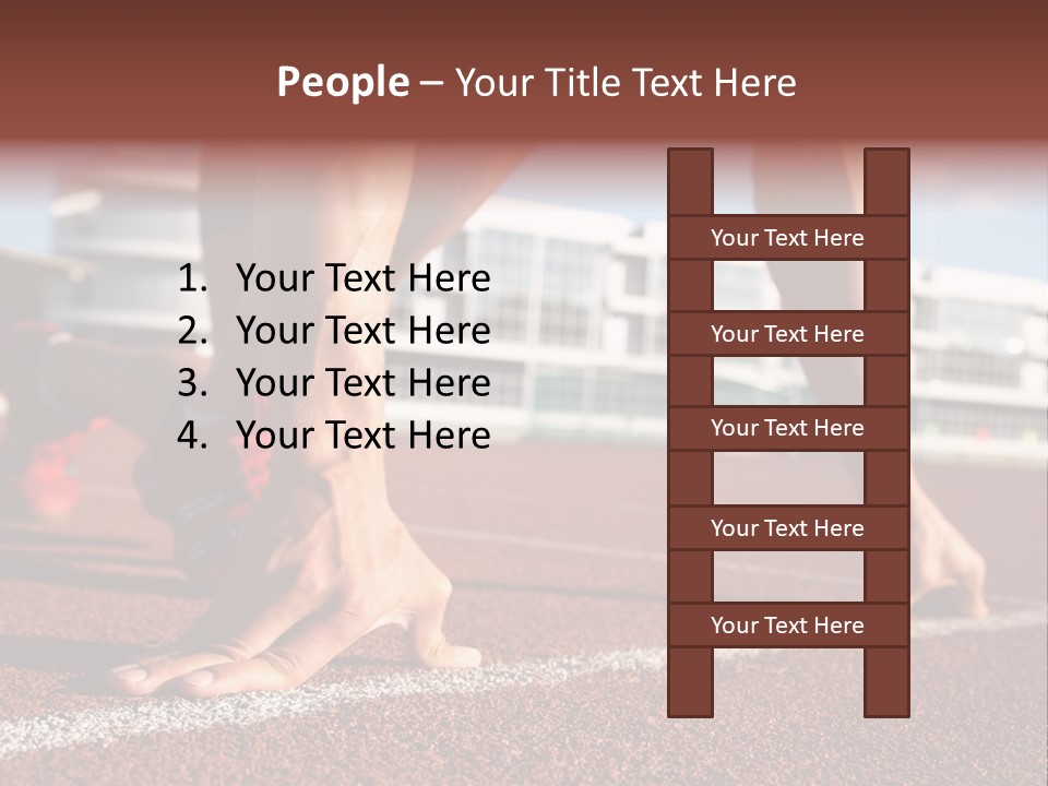 Summer Handsome People PowerPoint Template