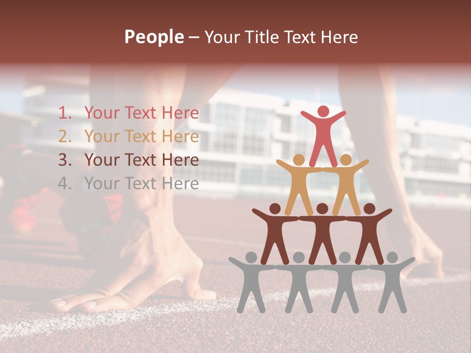 Summer Handsome People PowerPoint Template