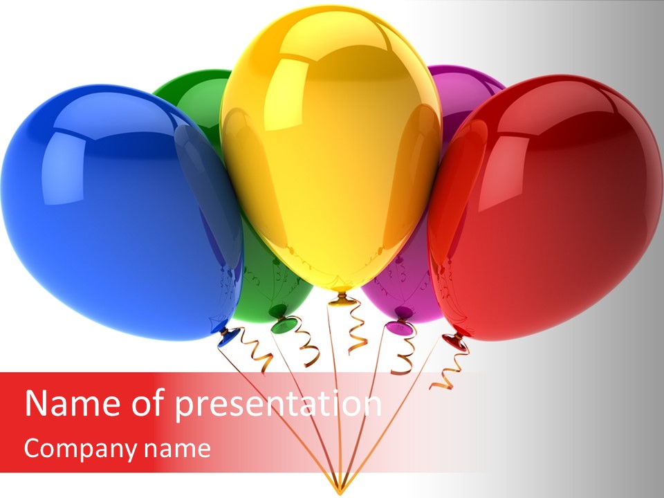 Happy Multicolor New PowerPoint Template