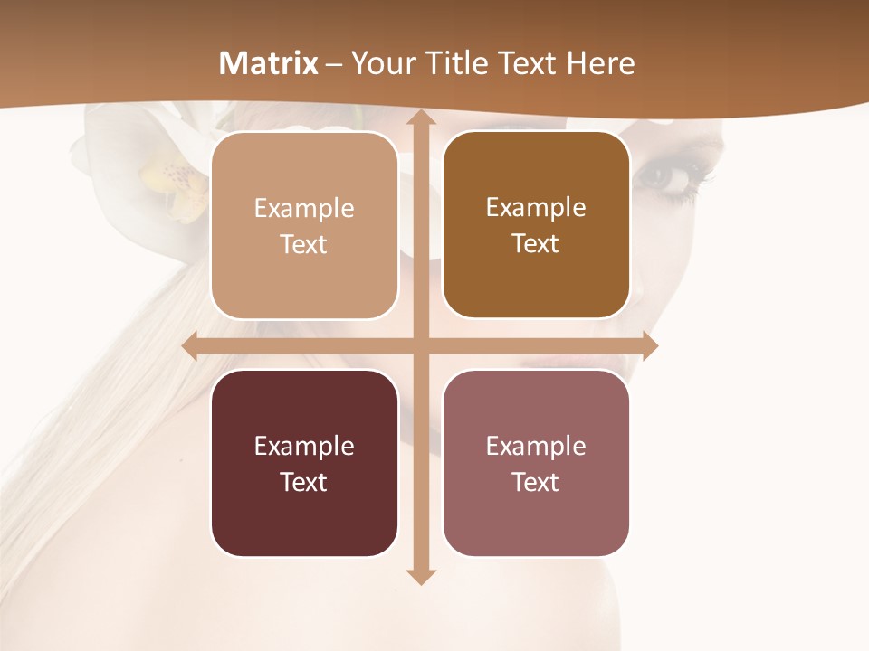 White Natural Care PowerPoint Template