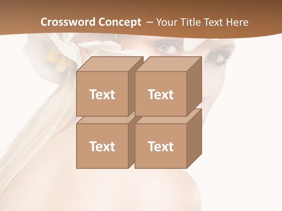 White Natural Care PowerPoint Template