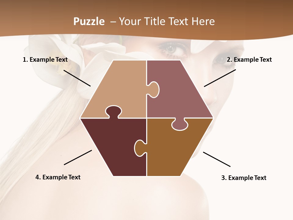 White Natural Care PowerPoint Template