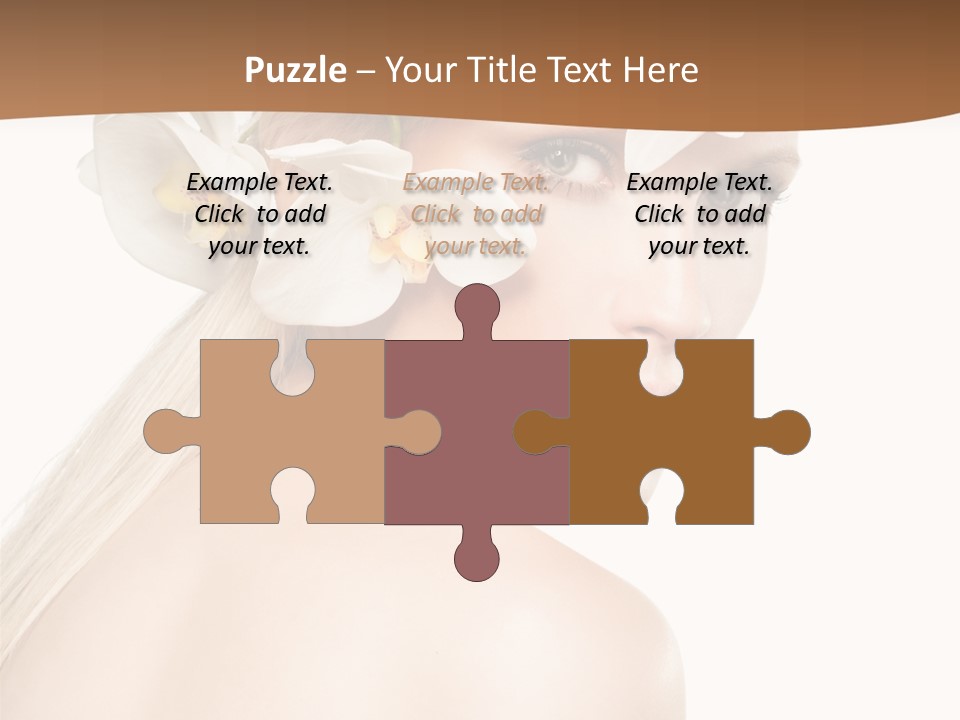 White Natural Care PowerPoint Template