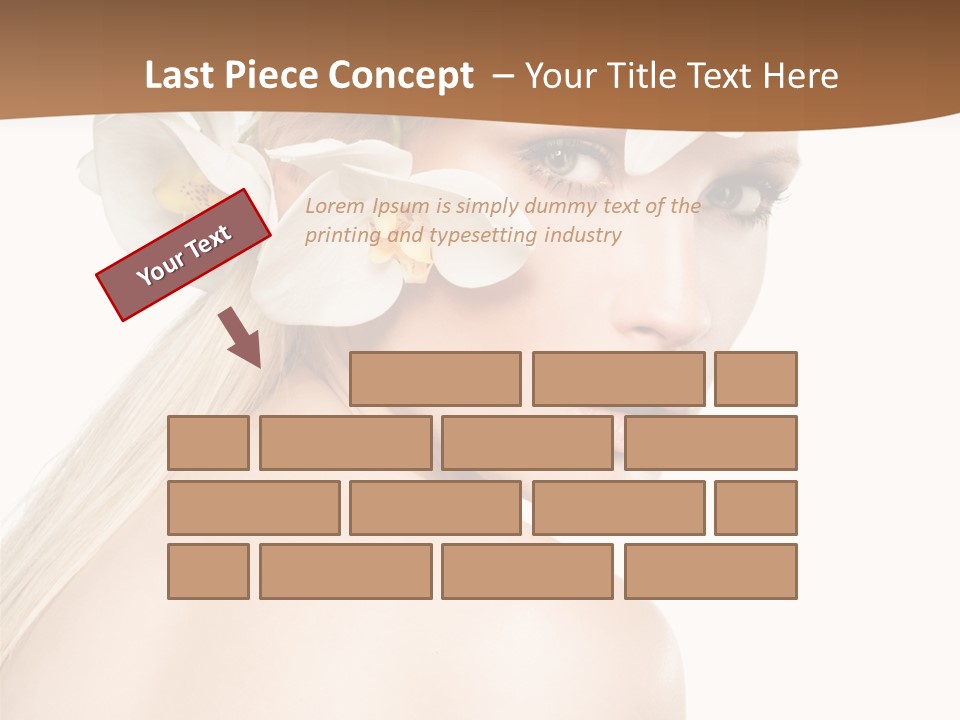 White Natural Care PowerPoint Template