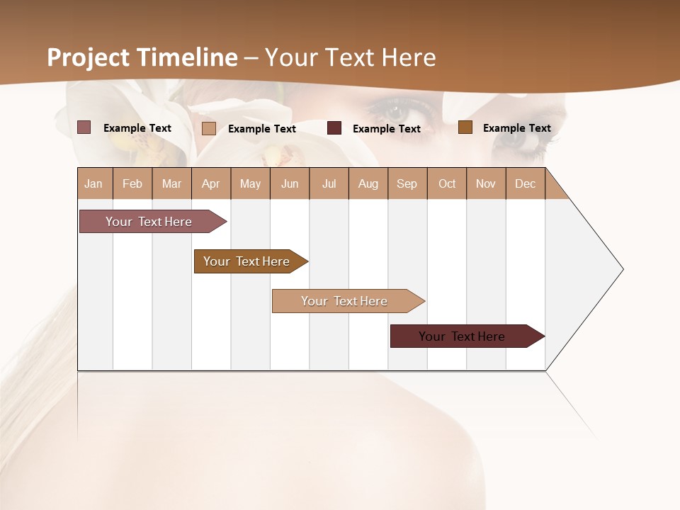 White Natural Care PowerPoint Template