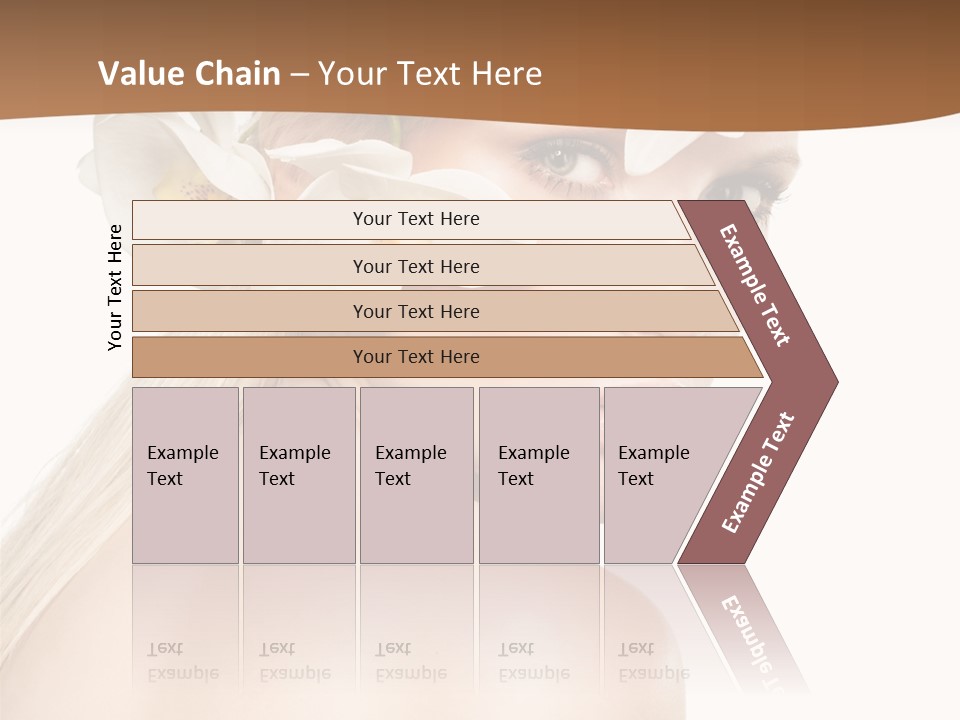 White Natural Care PowerPoint Template