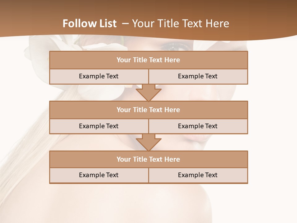 White Natural Care PowerPoint Template