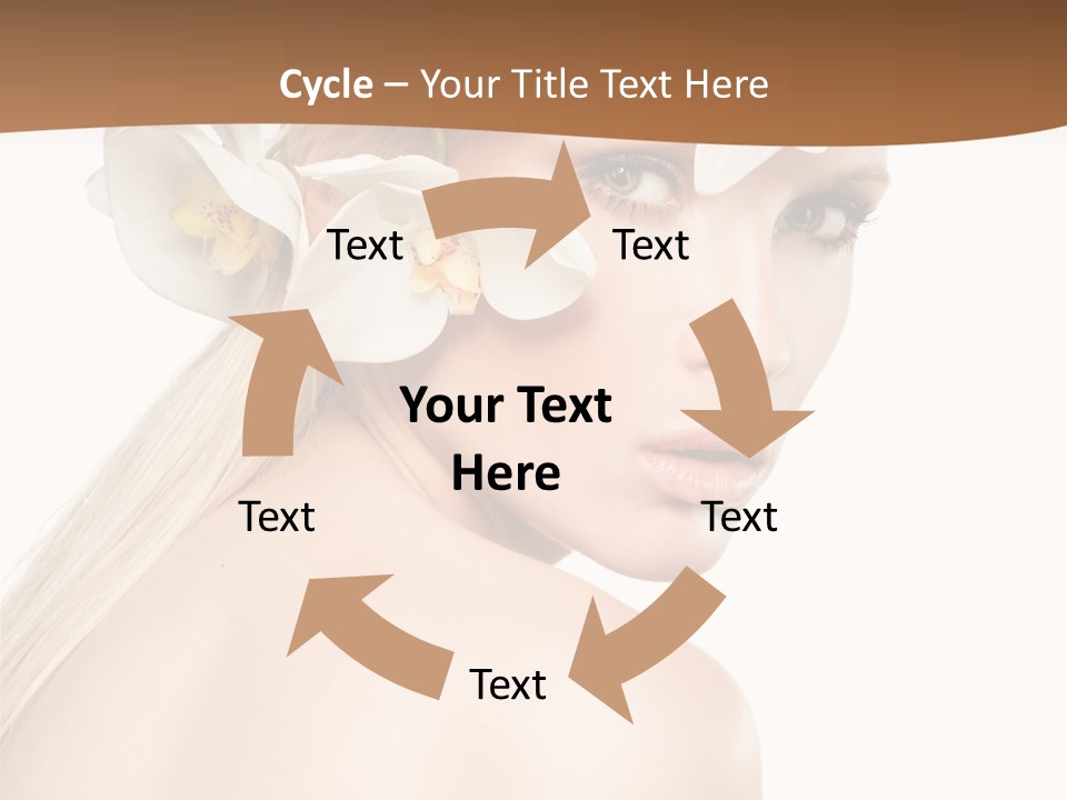 White Natural Care PowerPoint Template
