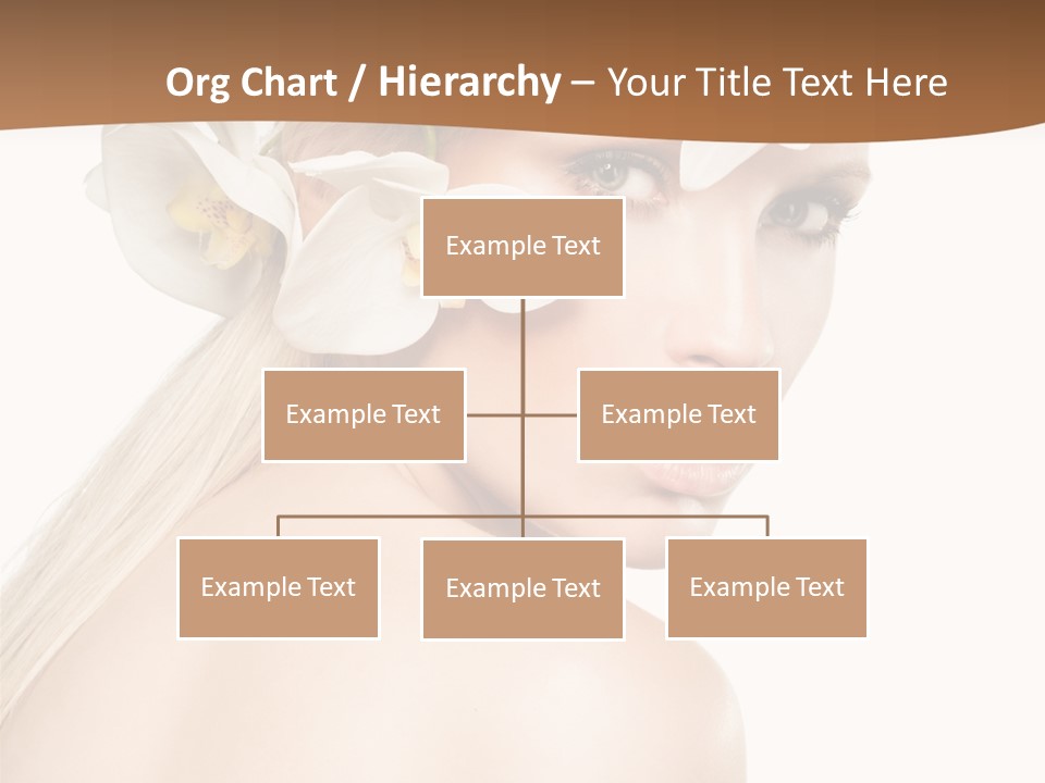 White Natural Care PowerPoint Template