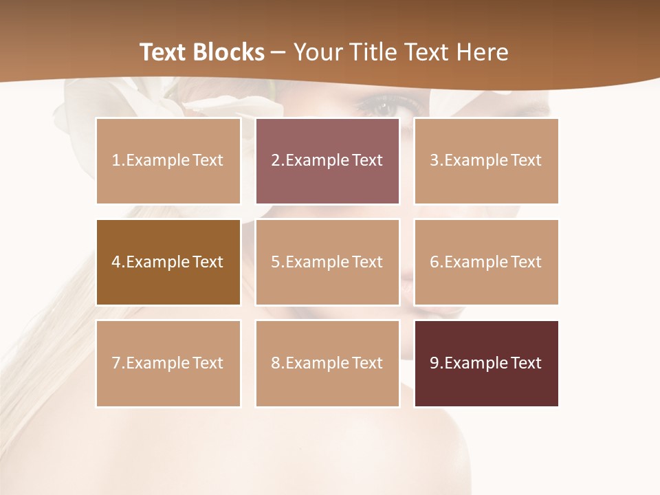 White Natural Care PowerPoint Template