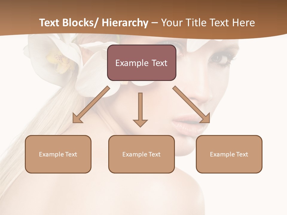 White Natural Care PowerPoint Template