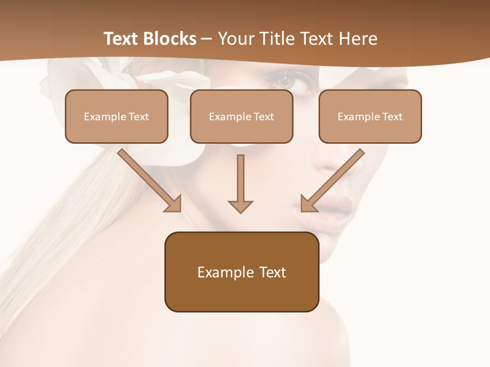White Natural Care PowerPoint Template