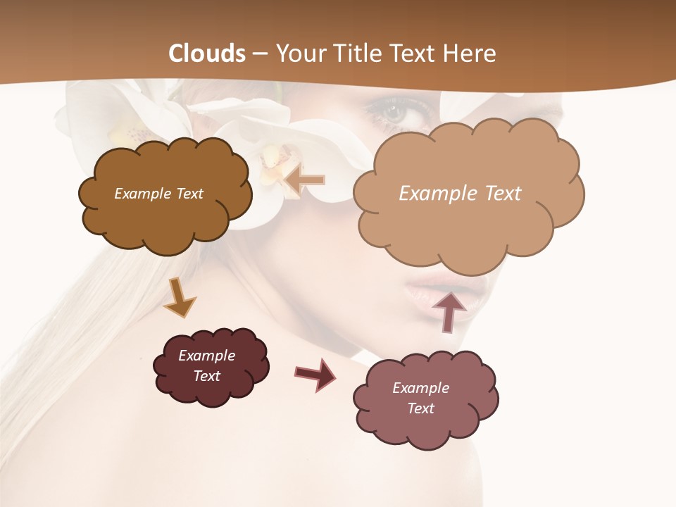 White Natural Care PowerPoint Template