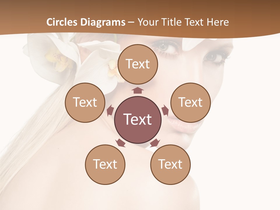 White Natural Care PowerPoint Template