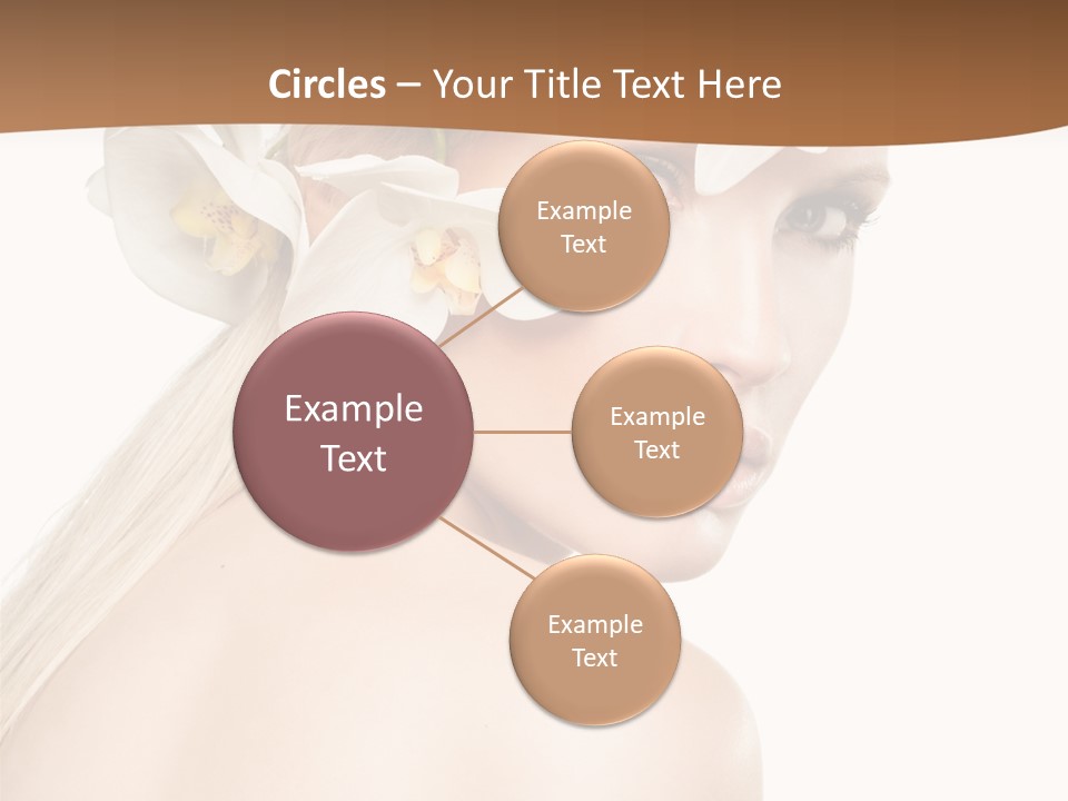 White Natural Care PowerPoint Template