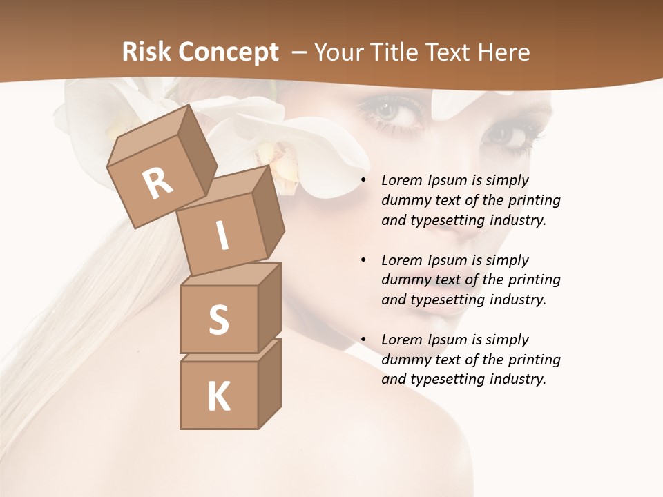 White Natural Care PowerPoint Template