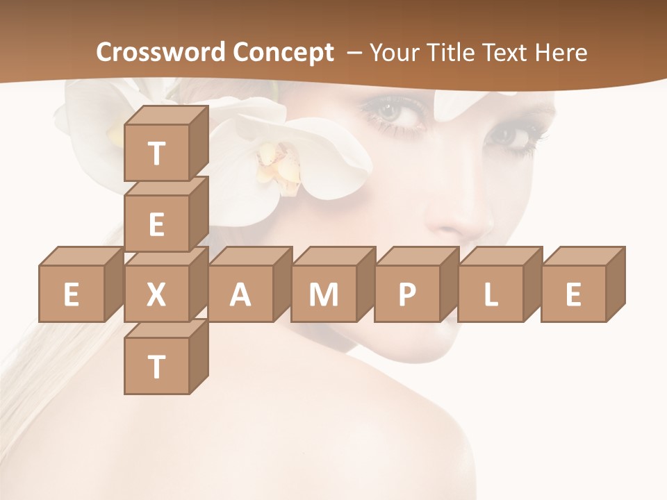 White Natural Care PowerPoint Template