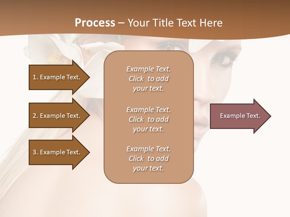 White Natural Care PowerPoint Template