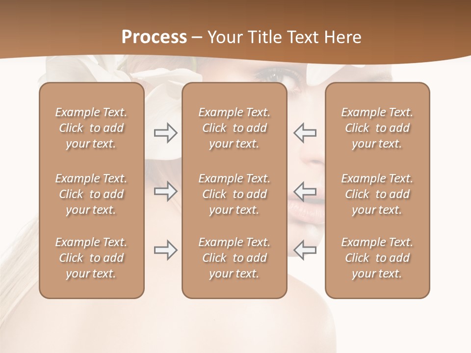 White Natural Care PowerPoint Template