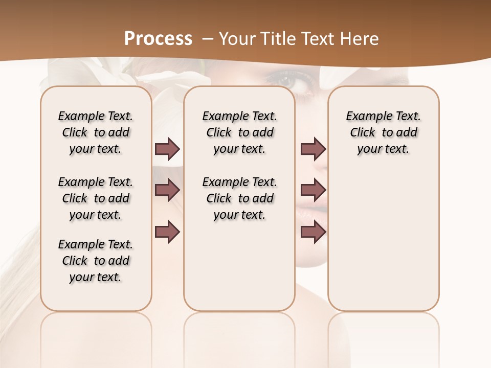 White Natural Care PowerPoint Template