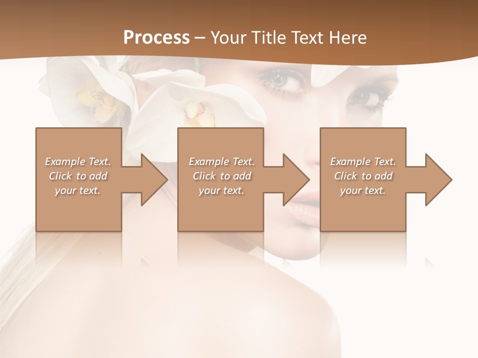 White Natural Care PowerPoint Template