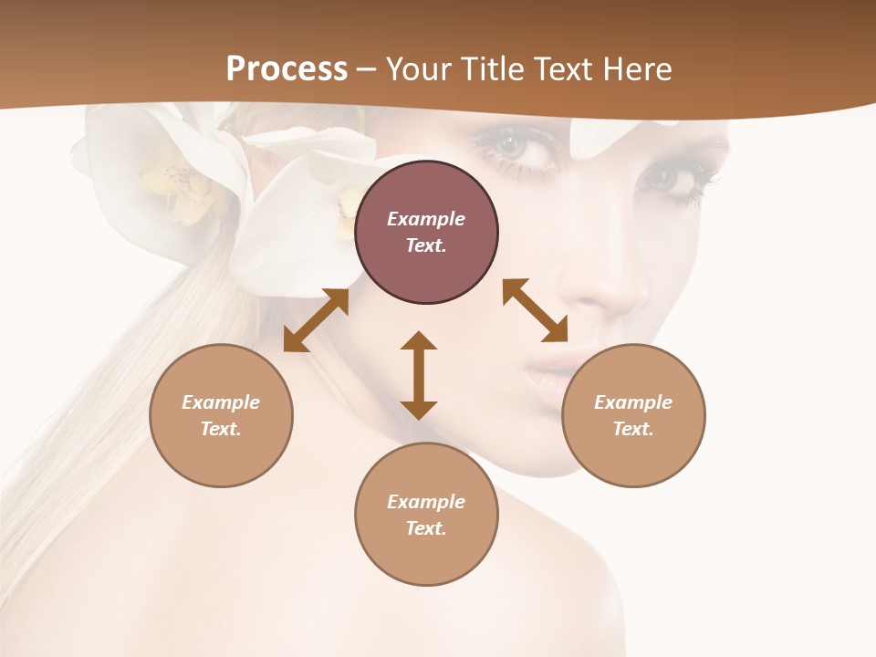 White Natural Care PowerPoint Template