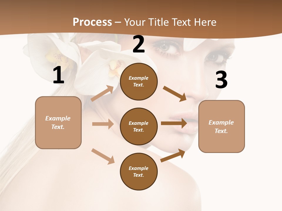 White Natural Care PowerPoint Template