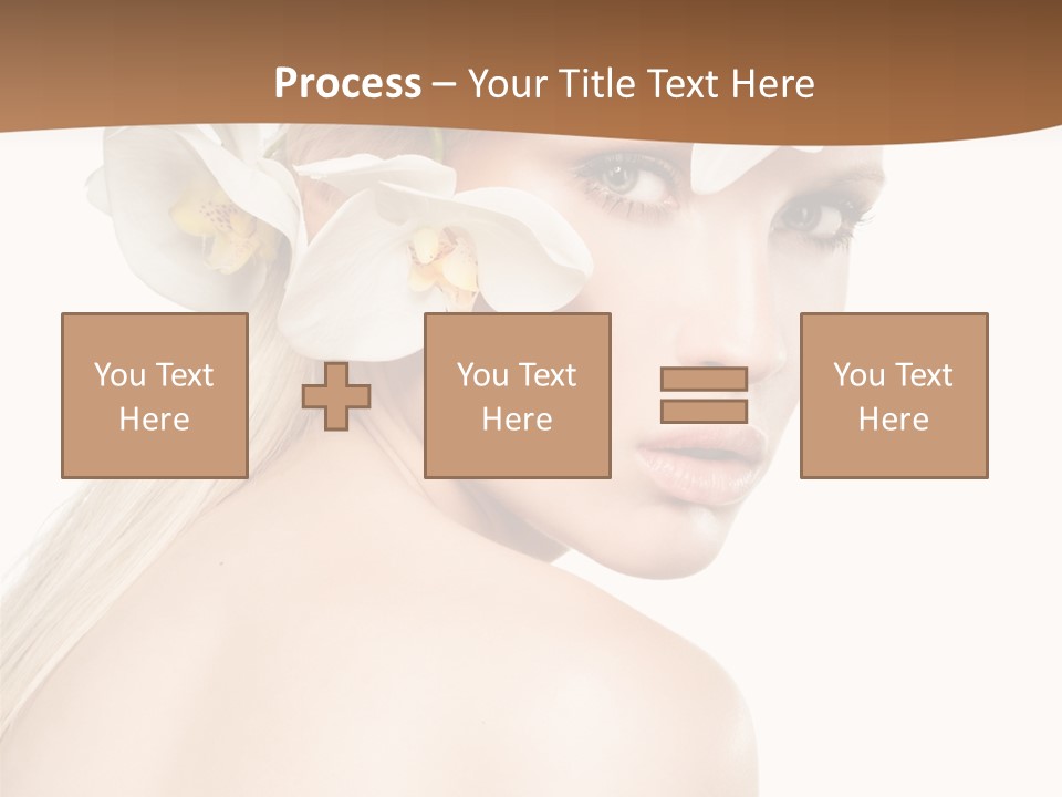 White Natural Care PowerPoint Template