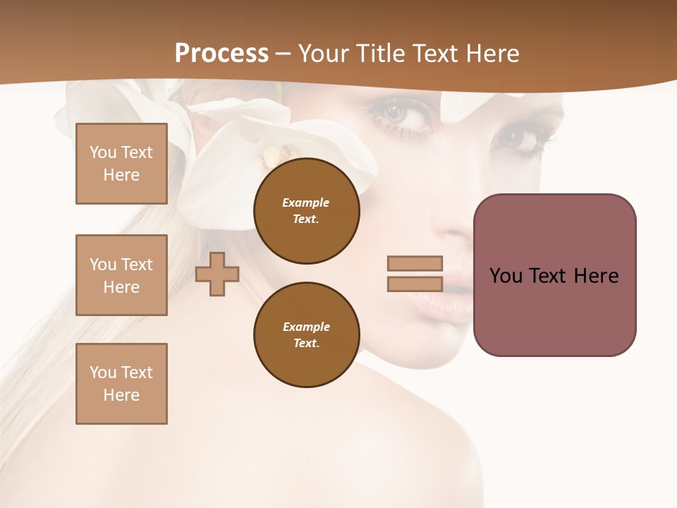 White Natural Care PowerPoint Template