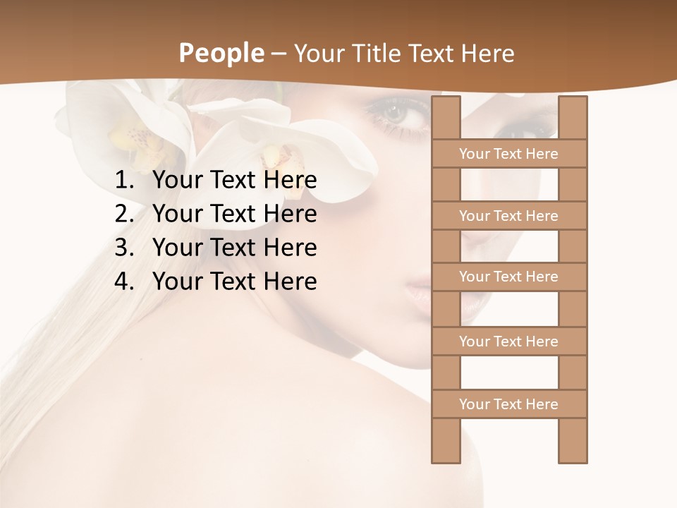 White Natural Care PowerPoint Template