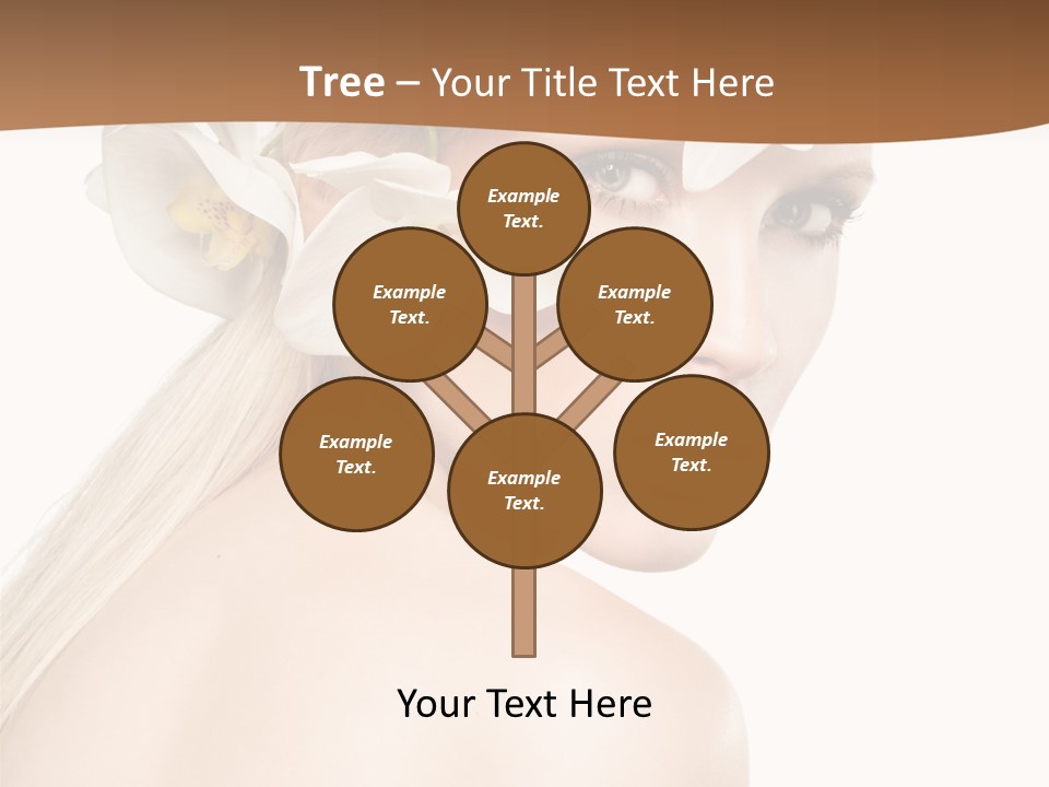 White Natural Care PowerPoint Template