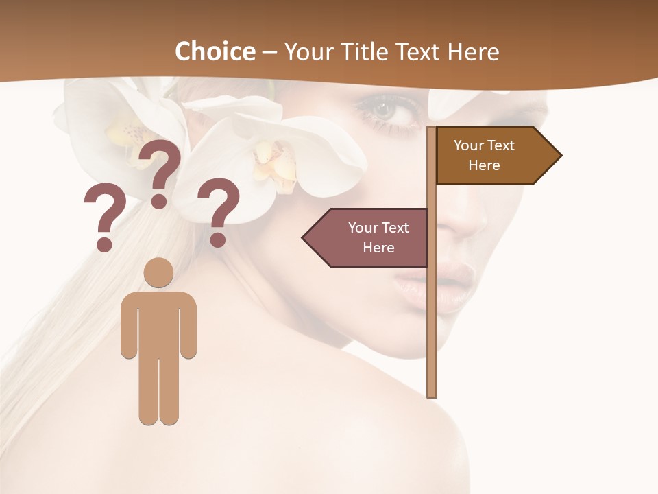 White Natural Care PowerPoint Template