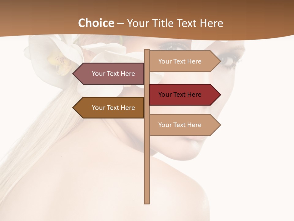 White Natural Care PowerPoint Template