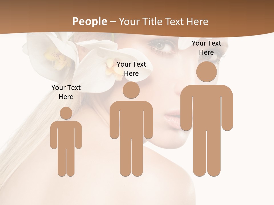 White Natural Care PowerPoint Template