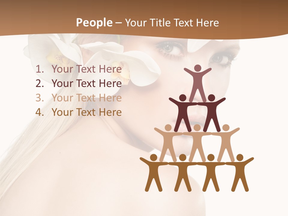 White Natural Care PowerPoint Template