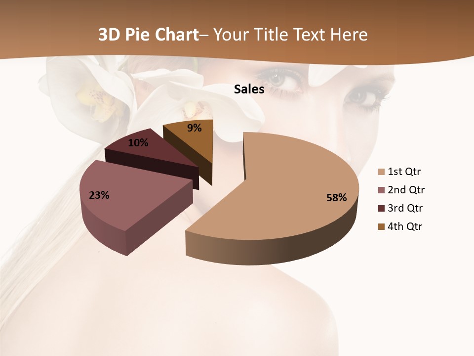 White Natural Care PowerPoint Template