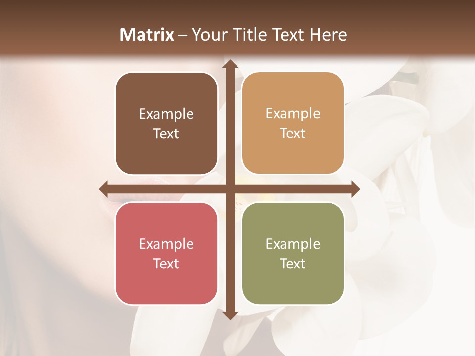 Aroma Sensual Caucasian PowerPoint Template