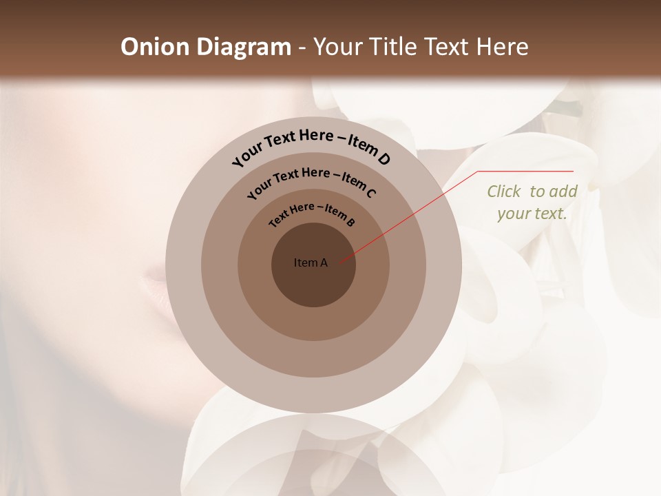 Aroma Sensual Caucasian PowerPoint Template