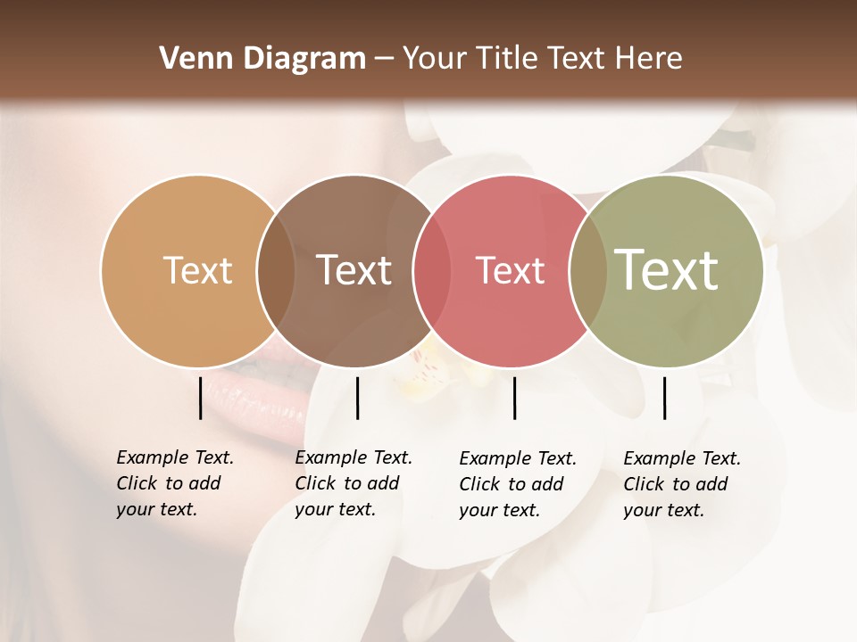 Aroma Sensual Caucasian PowerPoint Template