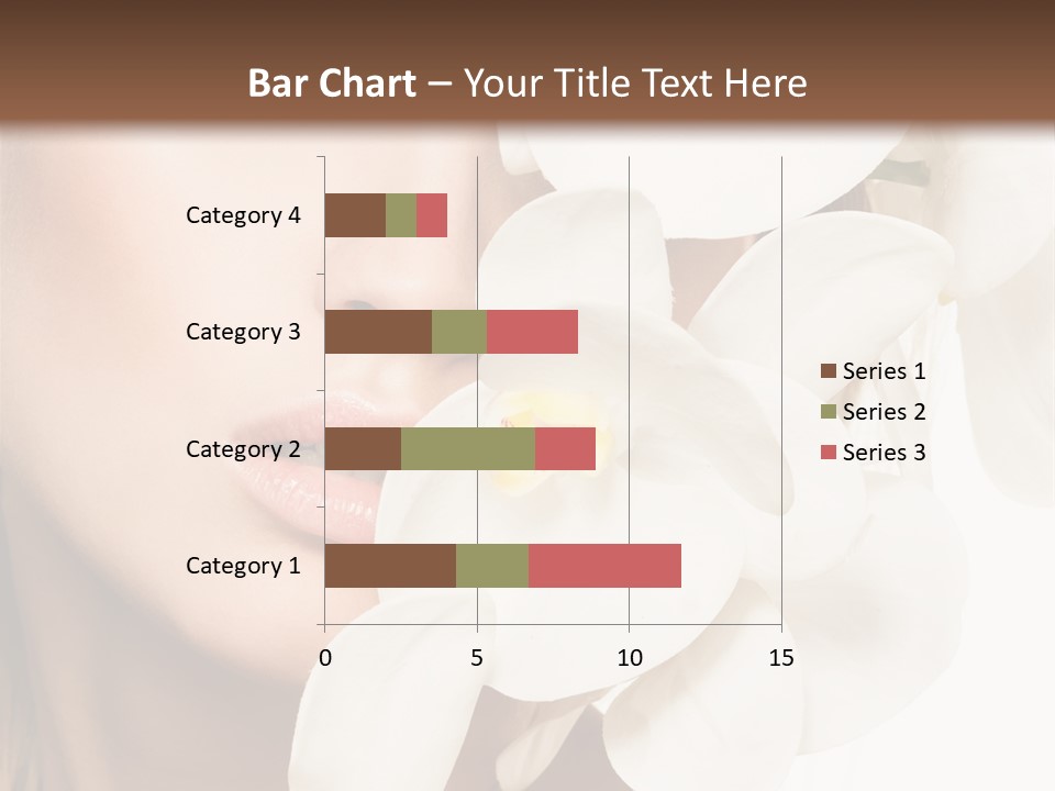 Aroma Sensual Caucasian PowerPoint Template