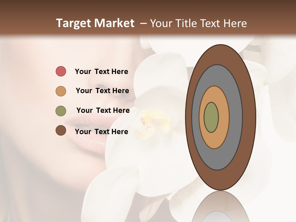 Aroma Sensual Caucasian PowerPoint Template