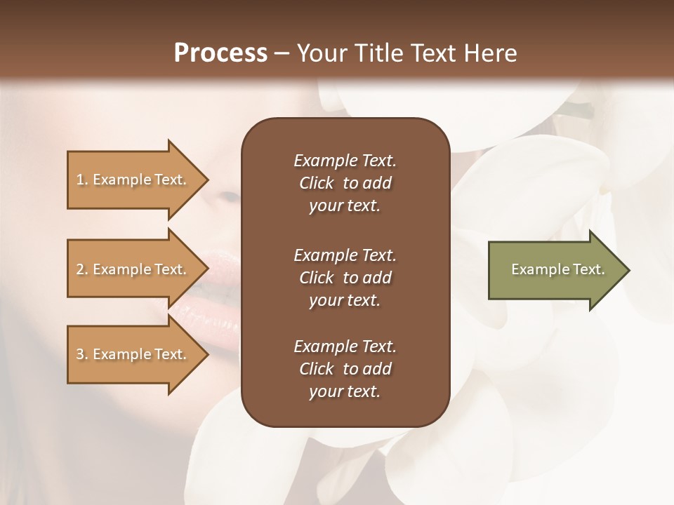 Aroma Sensual Caucasian PowerPoint Template