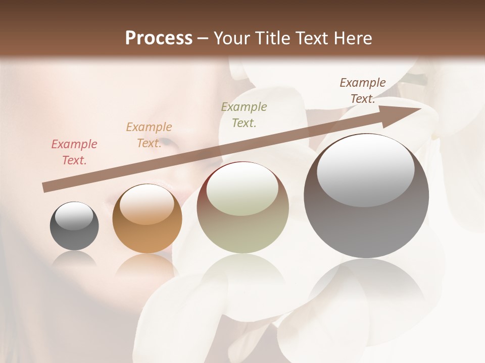 Aroma Sensual Caucasian PowerPoint Template