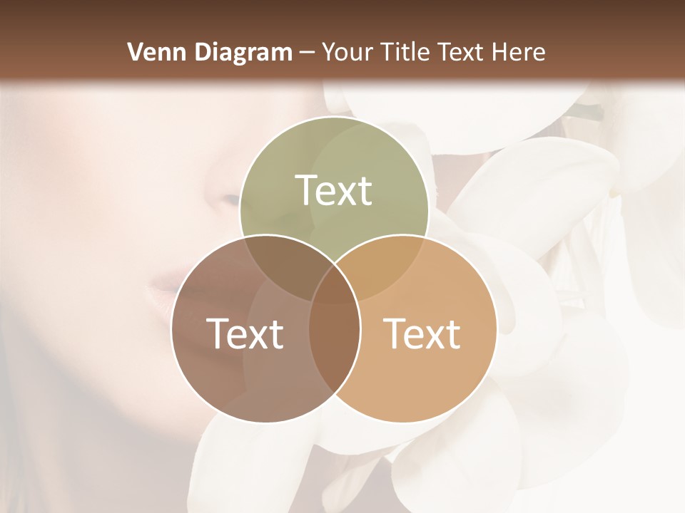 Aroma Sensual Caucasian PowerPoint Template