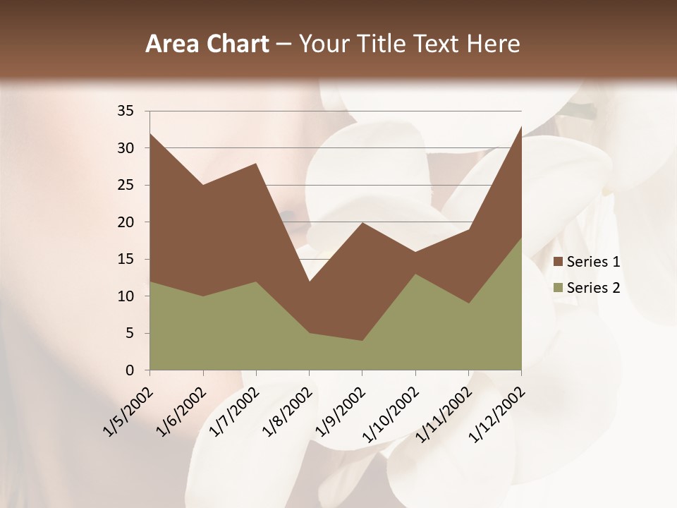 Aroma Sensual Caucasian PowerPoint Template