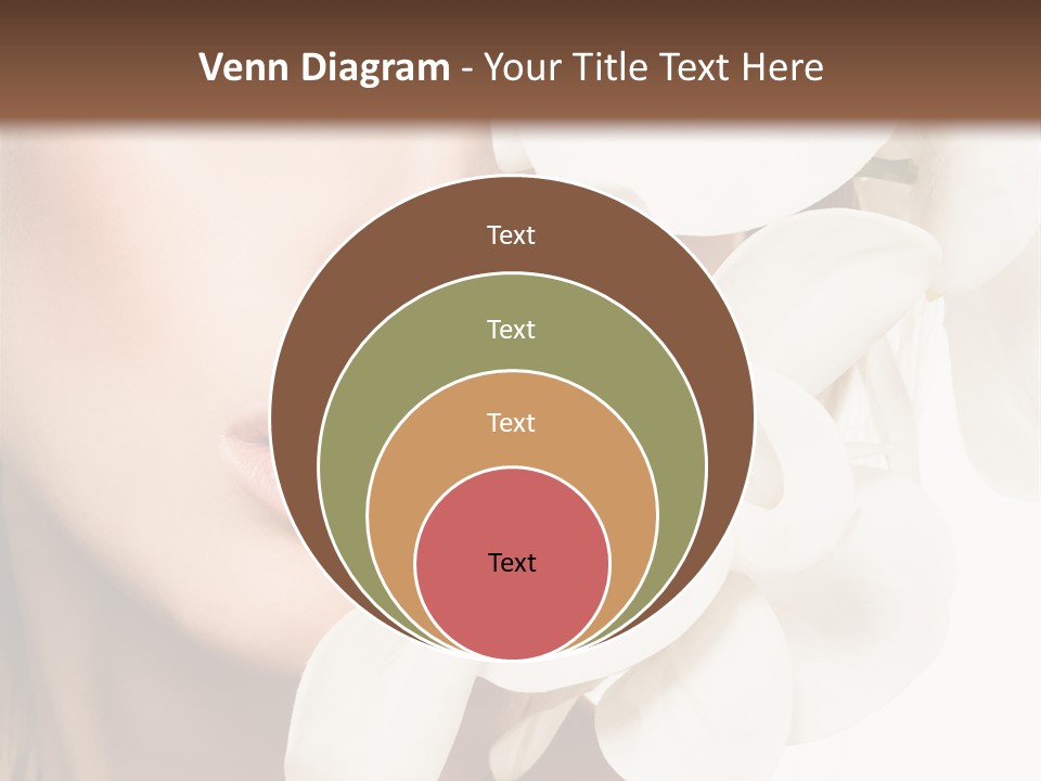 Aroma Sensual Caucasian PowerPoint Template