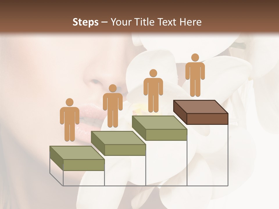 Aroma Sensual Caucasian PowerPoint Template