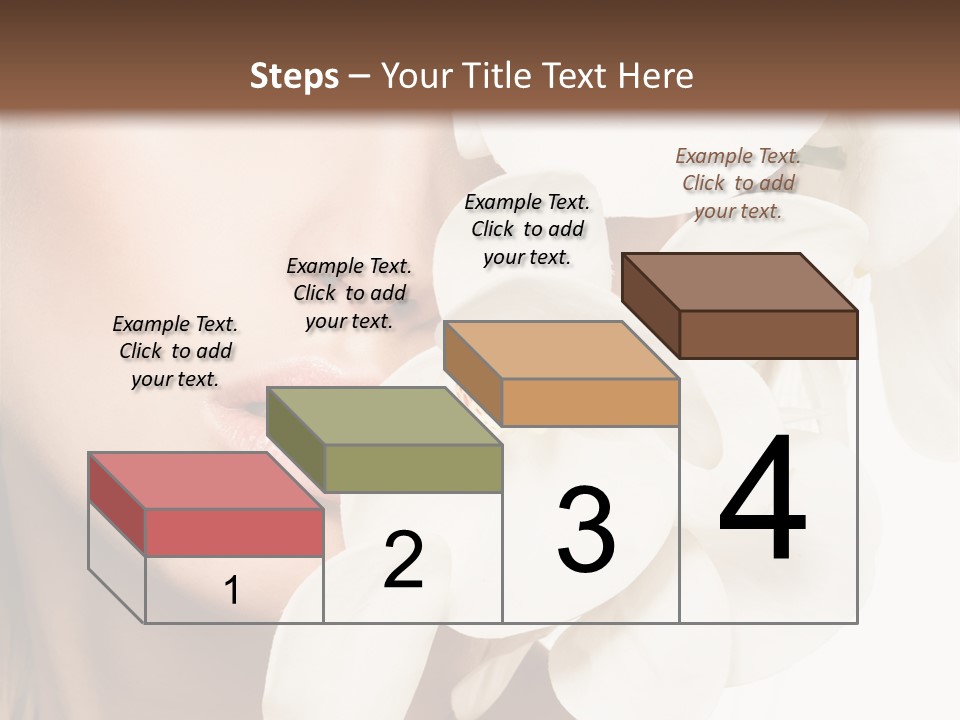 Aroma Sensual Caucasian PowerPoint Template
