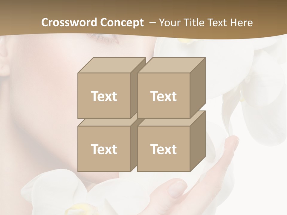 Blond Blonde  PowerPoint Template